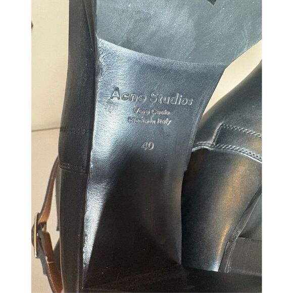ACNE STUDIOS, BOOTS, lodine high-heeled shoes, size 40 or 10 - Picture 12 of 12